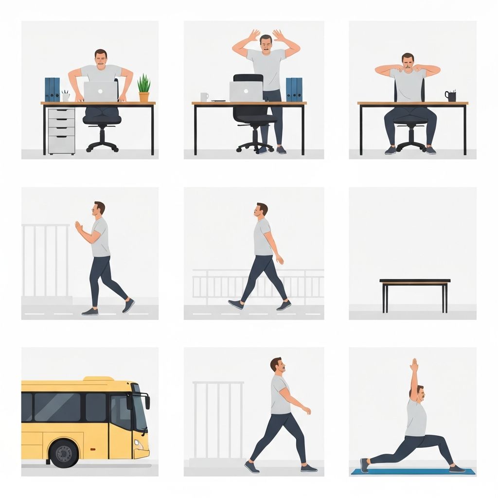 Tägliche Bewegungsroutine